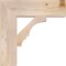 Ekena Millwork Balboa Block Smooth Bracket, Douglas Fir, 5 1/2"W x 22"D x 22"H BKT06X22X22BOA05SDF - alternate 3